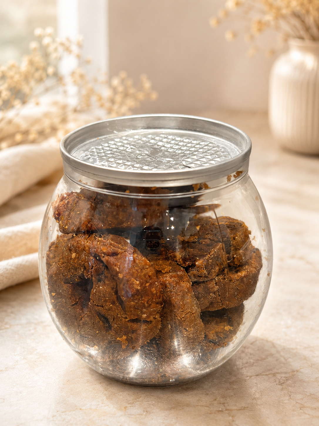 Black Sesame & Almond Crunchy Cookie