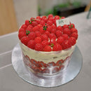Raspberry Pistachio Cloud Cake