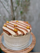 Golden Caramel Chocolate Cake