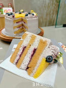 Blueberry Lemon Cloud Cake