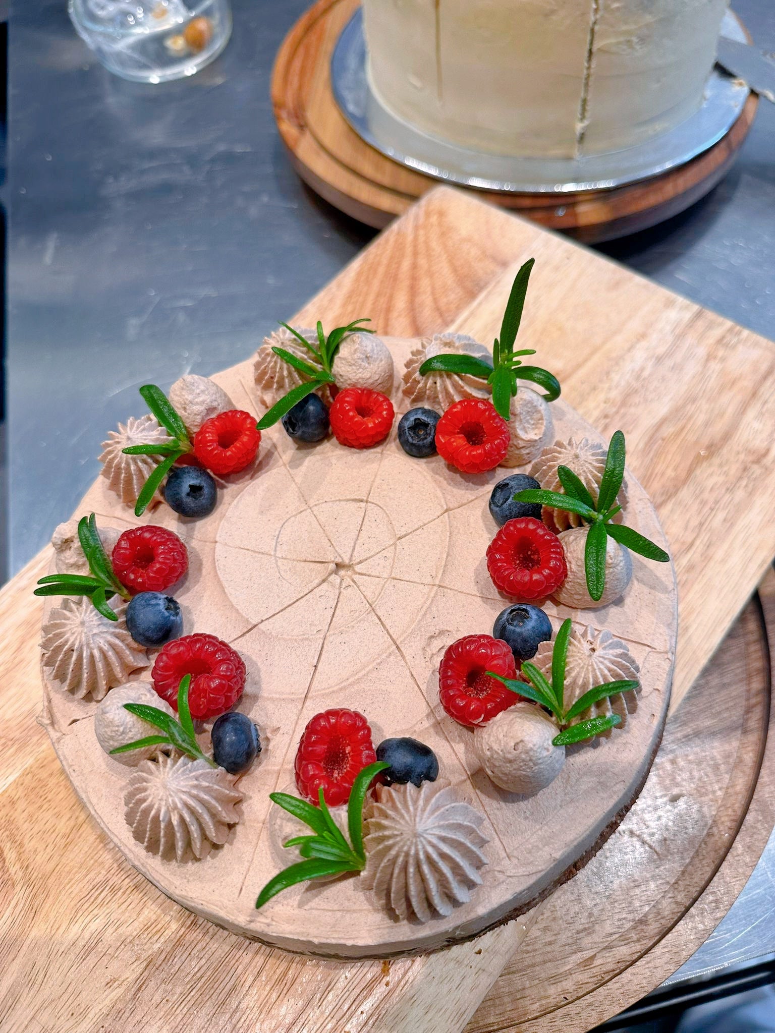Chocolate Basque Cheesecake (GF)