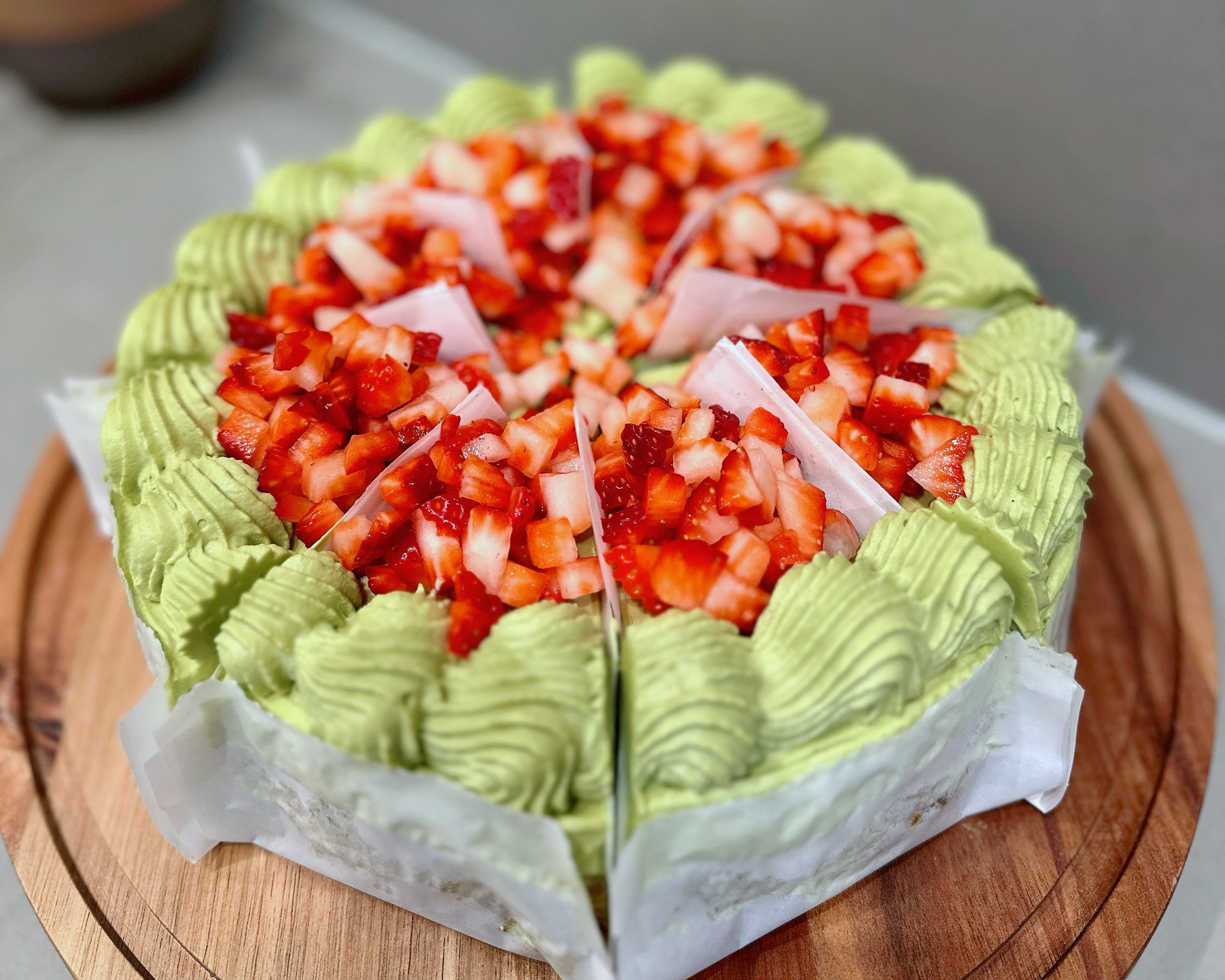 Uji Matcha Basque Cheesecake (GF)