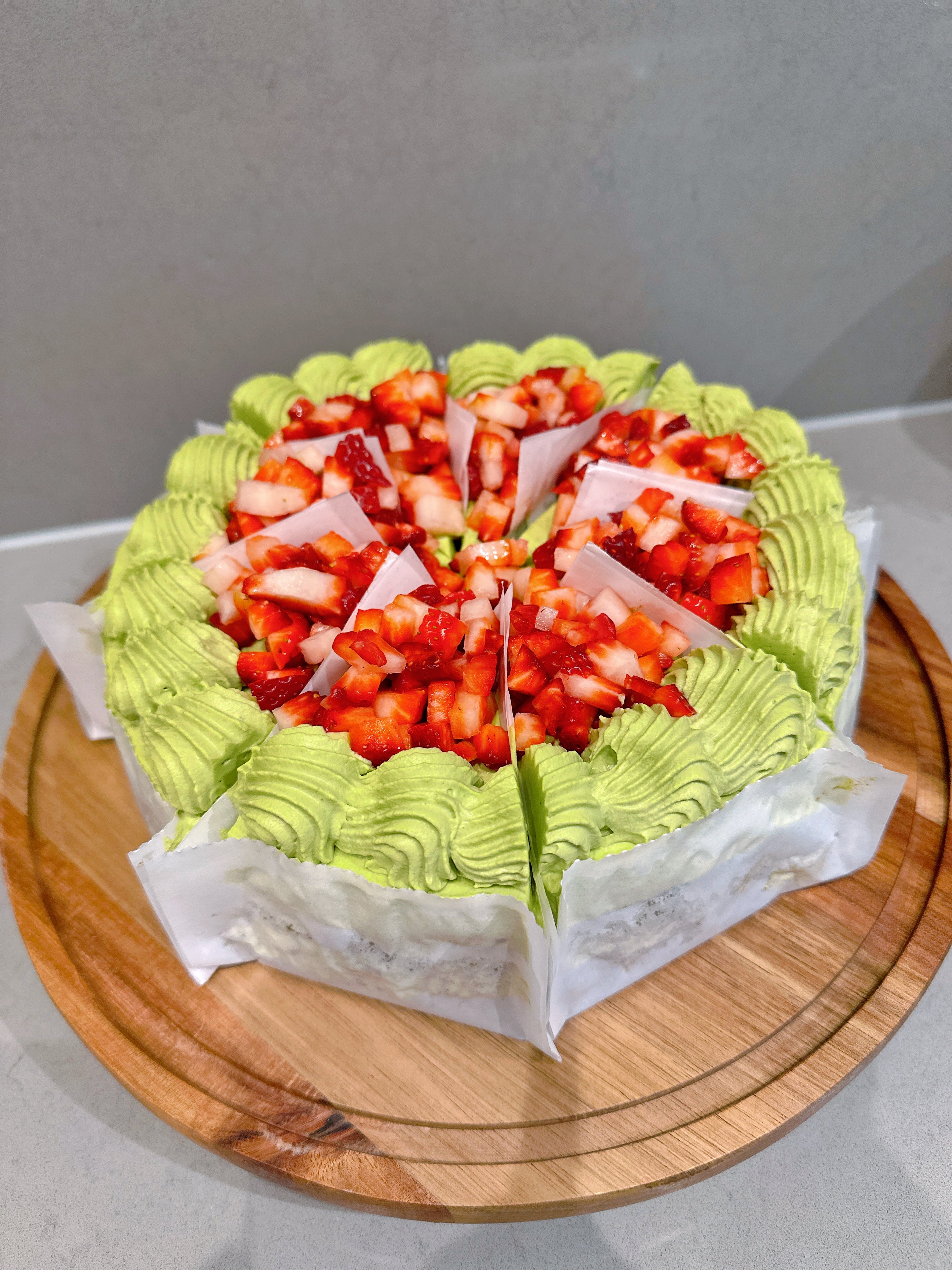 Uji Matcha Basque Cheesecake (GF)