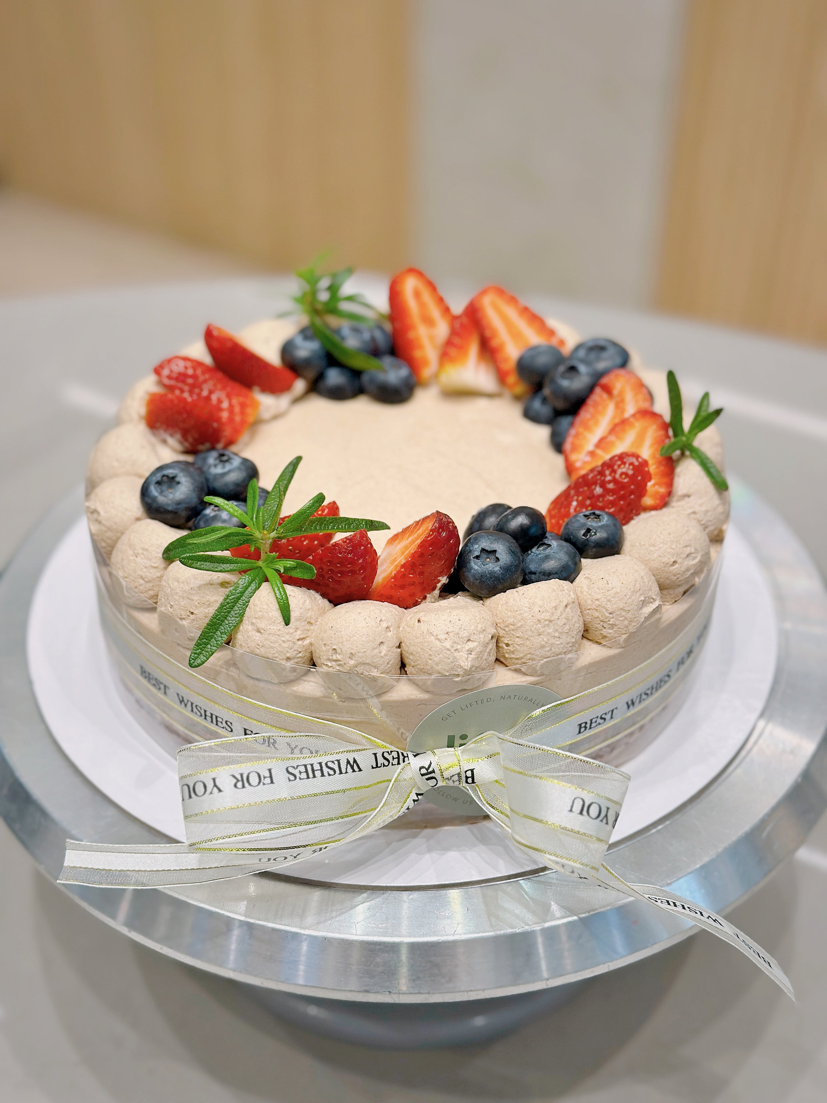 Chocolate Basque Cheesecake (GF)